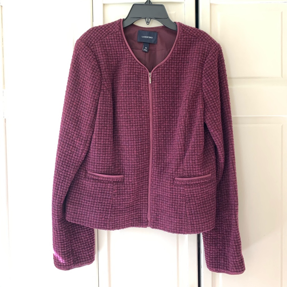 Lands End Work suit jacket